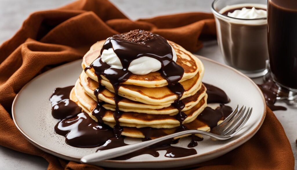Resep Pancake Sederhana dengan Saus Cokelat
